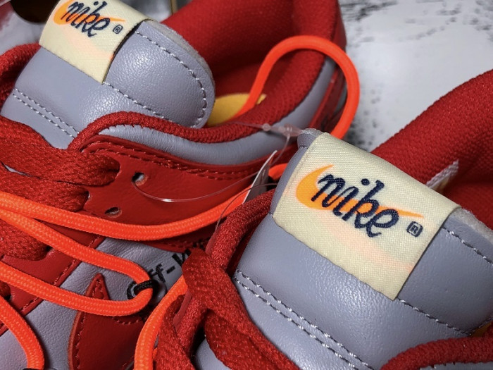 Nike Dunk Low OF University Red  CT0856-600